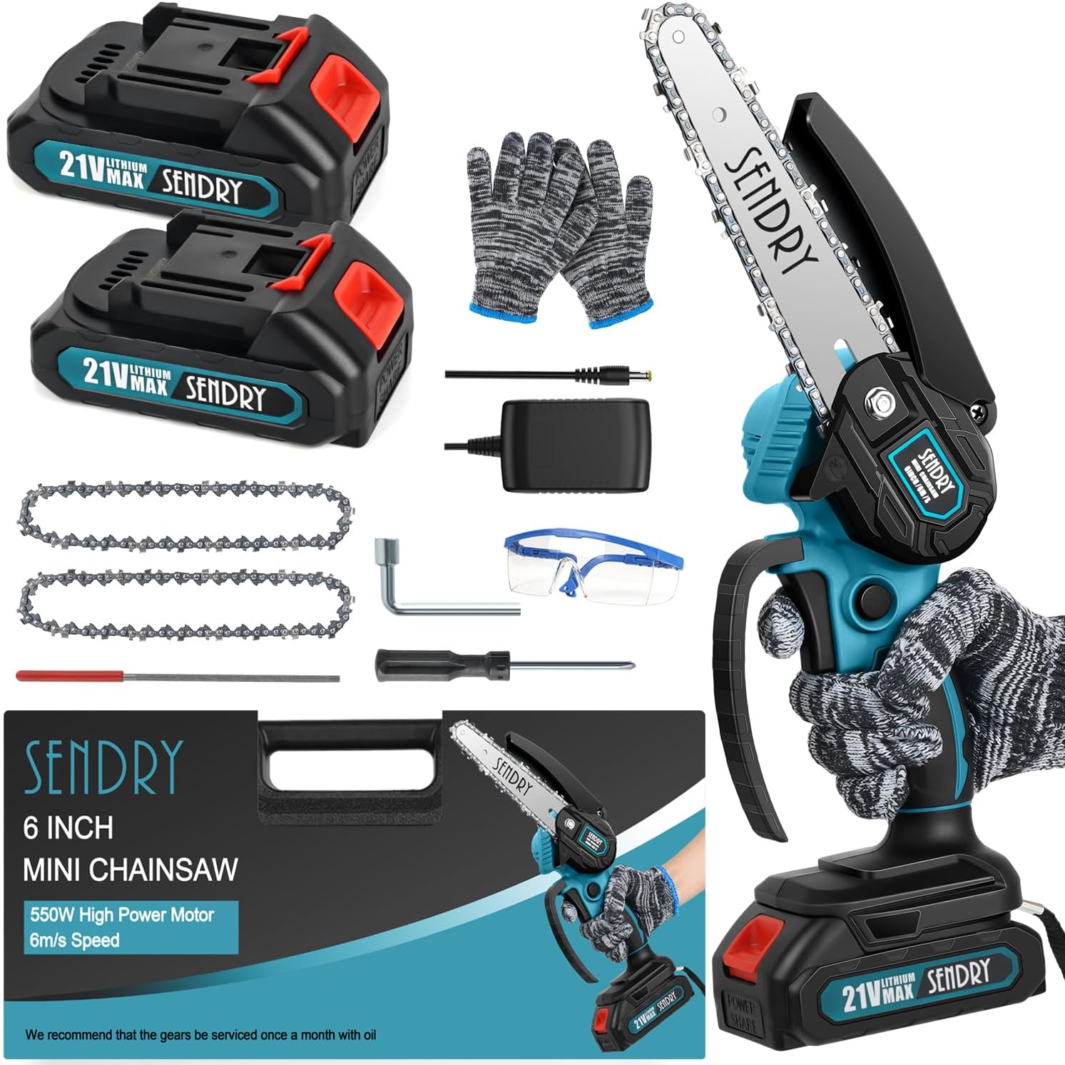 SEDRY Mini Chainsaw 6-Inch Review