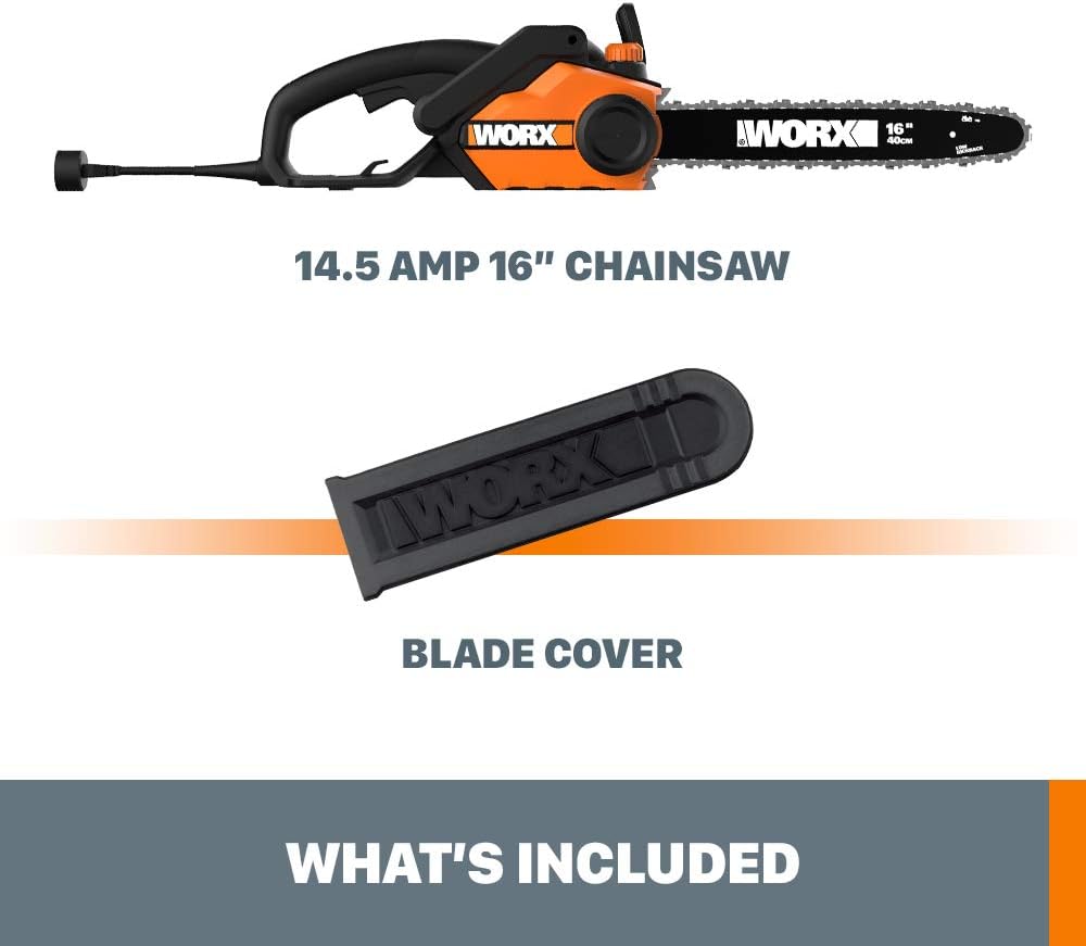 WORX WG305.1 8 Amp 14 Electric Chainsaw WORX WG305.1 8 Amp 14 Electric Chainsaw