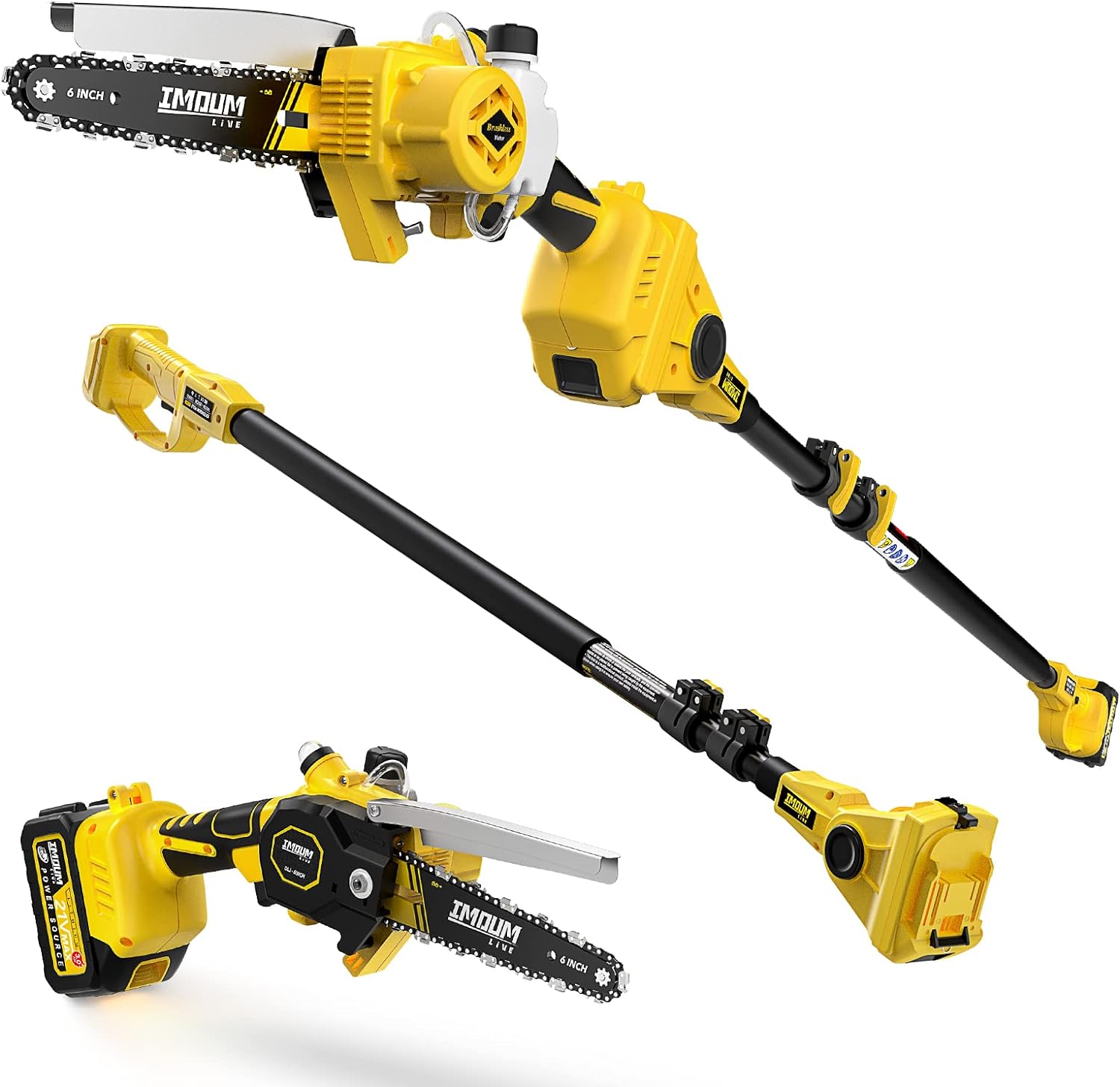 2-IN-1 Cordless Pole Saw & Mini Chainsaw Review