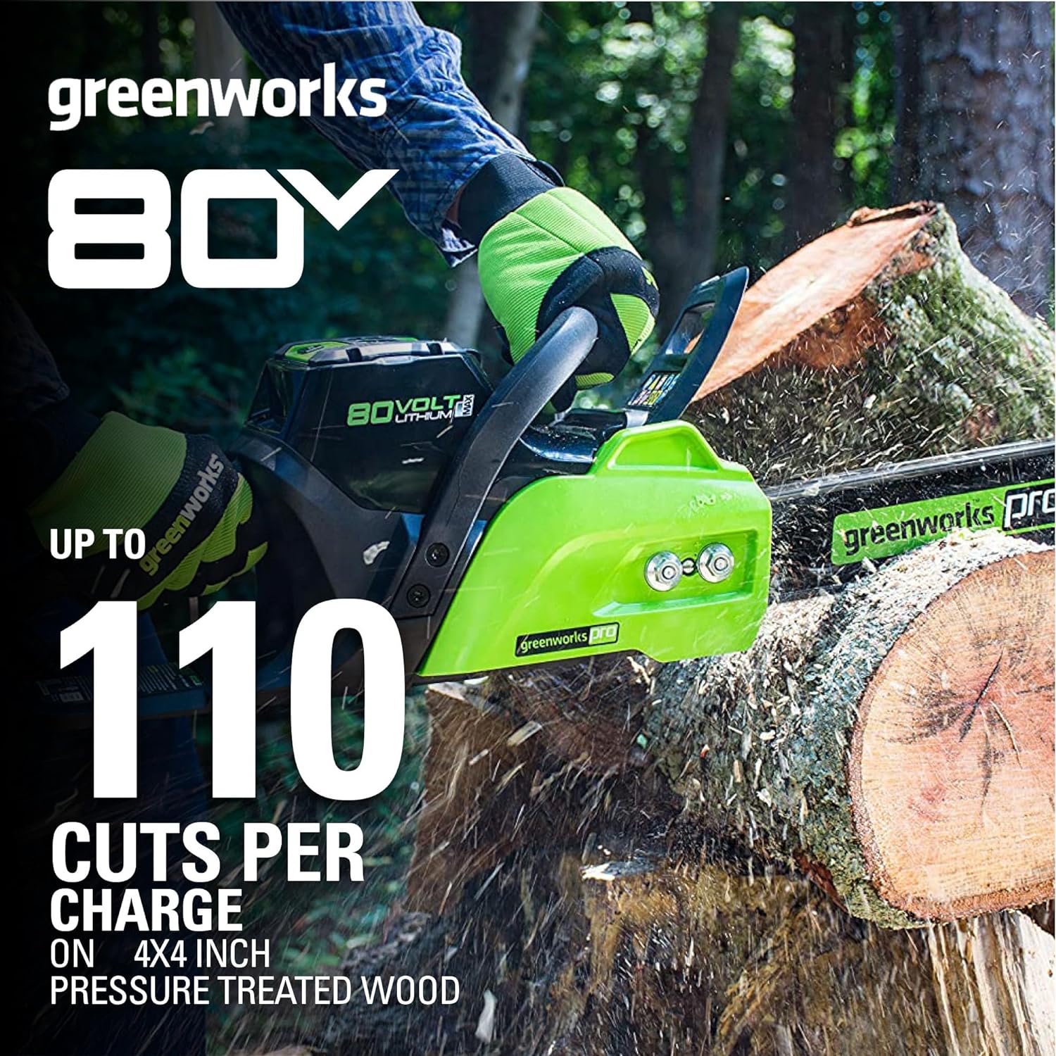 Greenworks 80V Chainsaw Review