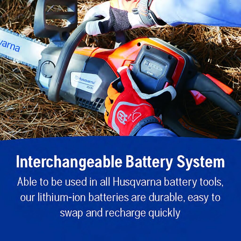 Husqvarna 225i 40-Volt 14-in Cordless Electric Chainsaw (Battery  Charger Included)